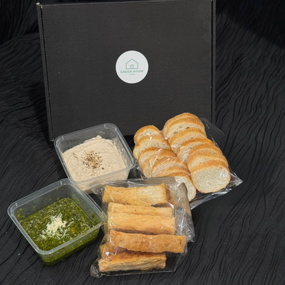 Mediterranean Bread Dipping Box