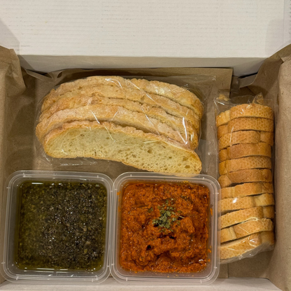 Italian Bread Dipping Box